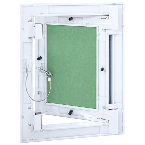 Adgangspanel med aluminiumsramme og gipsplade 150x200 mm