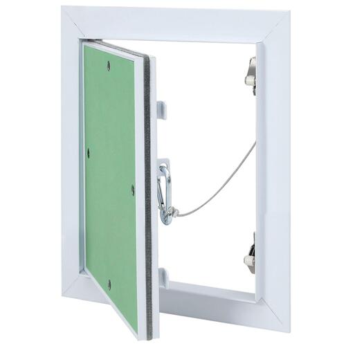 Adgangspanel med aluminiumsramme og gipsplade 150x200 mm