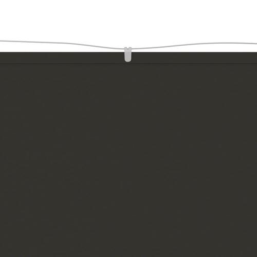 Lodret markise 180x270 cm oxfordstof antracitgrå