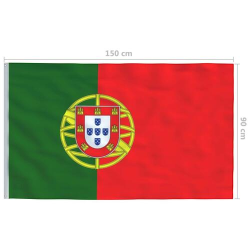 Portugals flag 90x150 cm