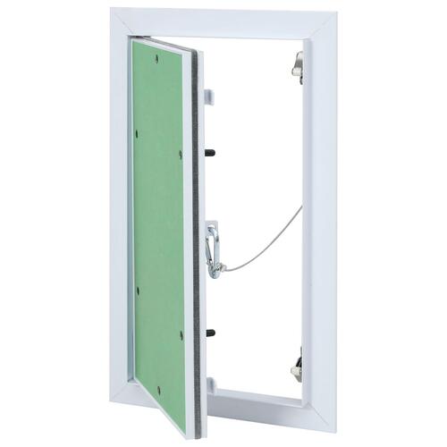 Adgangspanel med Aluminiumramme og Gipsplade 250x500 mm