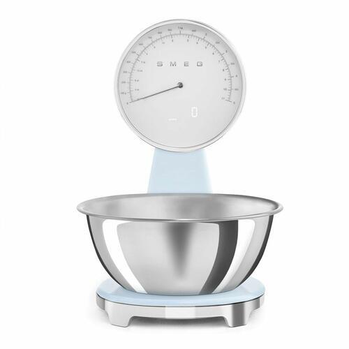 køkkenvægt Smeg KSF01PBWW Blå 5 kg