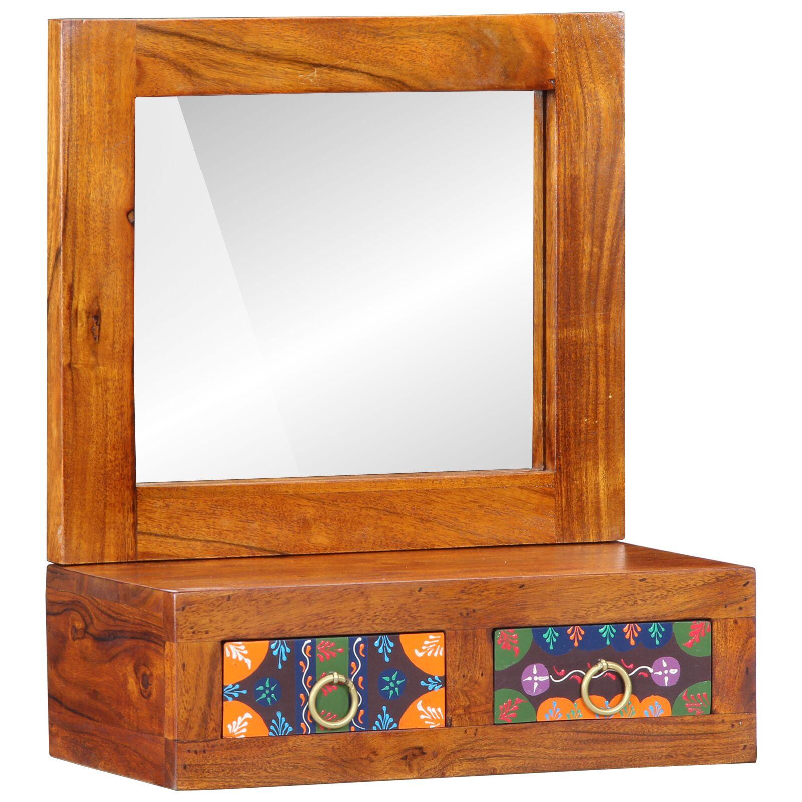 Væghylde 40x20x50 cm Solid Akacietræ