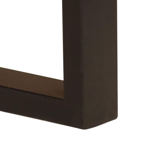 Skrivebord med 2 skuffer 110 x 50 x 77 cm massivt sheeshamtræ
