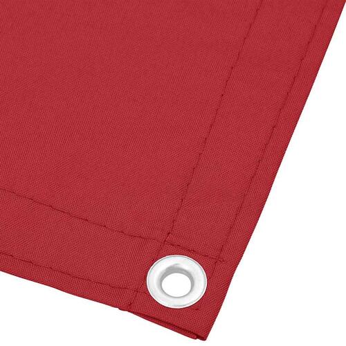 Altanafskærmning 90x700 cm 100 % polyester rød