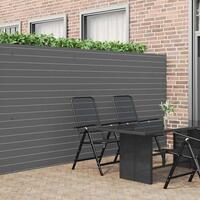 Havehegn dobbeltsidet 1,8x3 m PVC grå