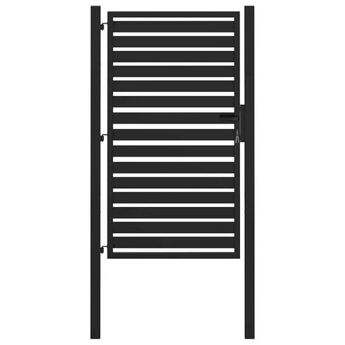 Havelåge låsbar 100x150 cm aluminium sort