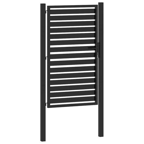 Havelåge låsbar 100x150 cm aluminium sort
