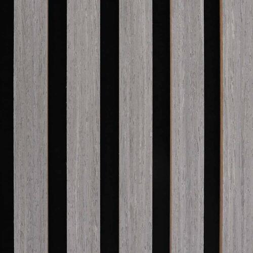 Akustikpanel 2 stk. med spalter 60,5x60 cm egefiner