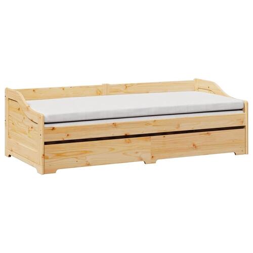 Daybed med trusse uden madras IRUN 90x200 cm