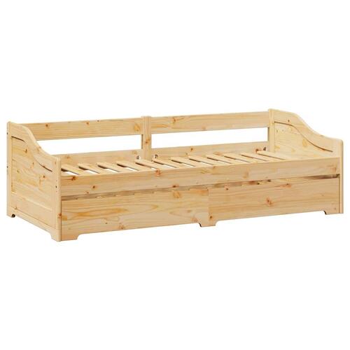 Daybed med trusse uden madras IRUN 90x200 cm