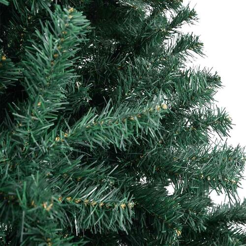 Kunstigt juletræ med fod 500 cm PVC grøn