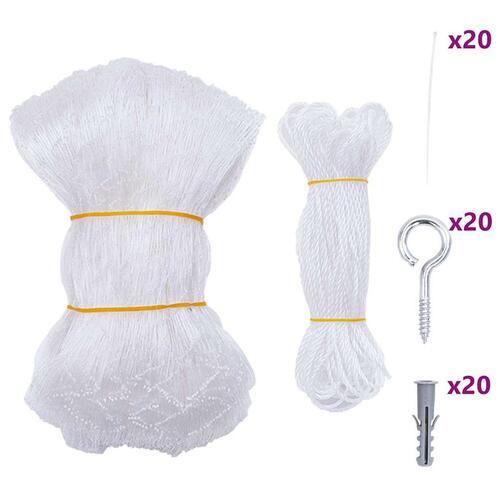 Kattenet 4x3 m nylon transparent