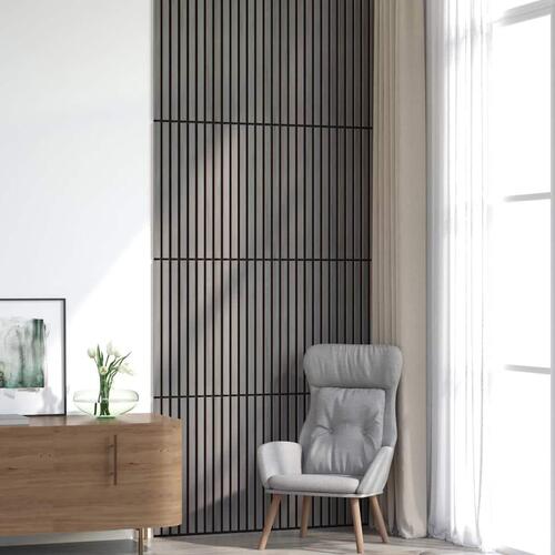 Akustikpanel 8 stk. med spalter 60,5x60 cm egefiner