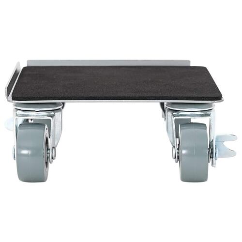 Møbelruller 4 stk. med løfter 13,5x13,5x6 cm stål 1300 kg