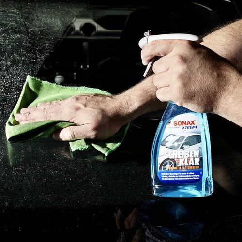 Glasrenser med spray Sonax 500 ml