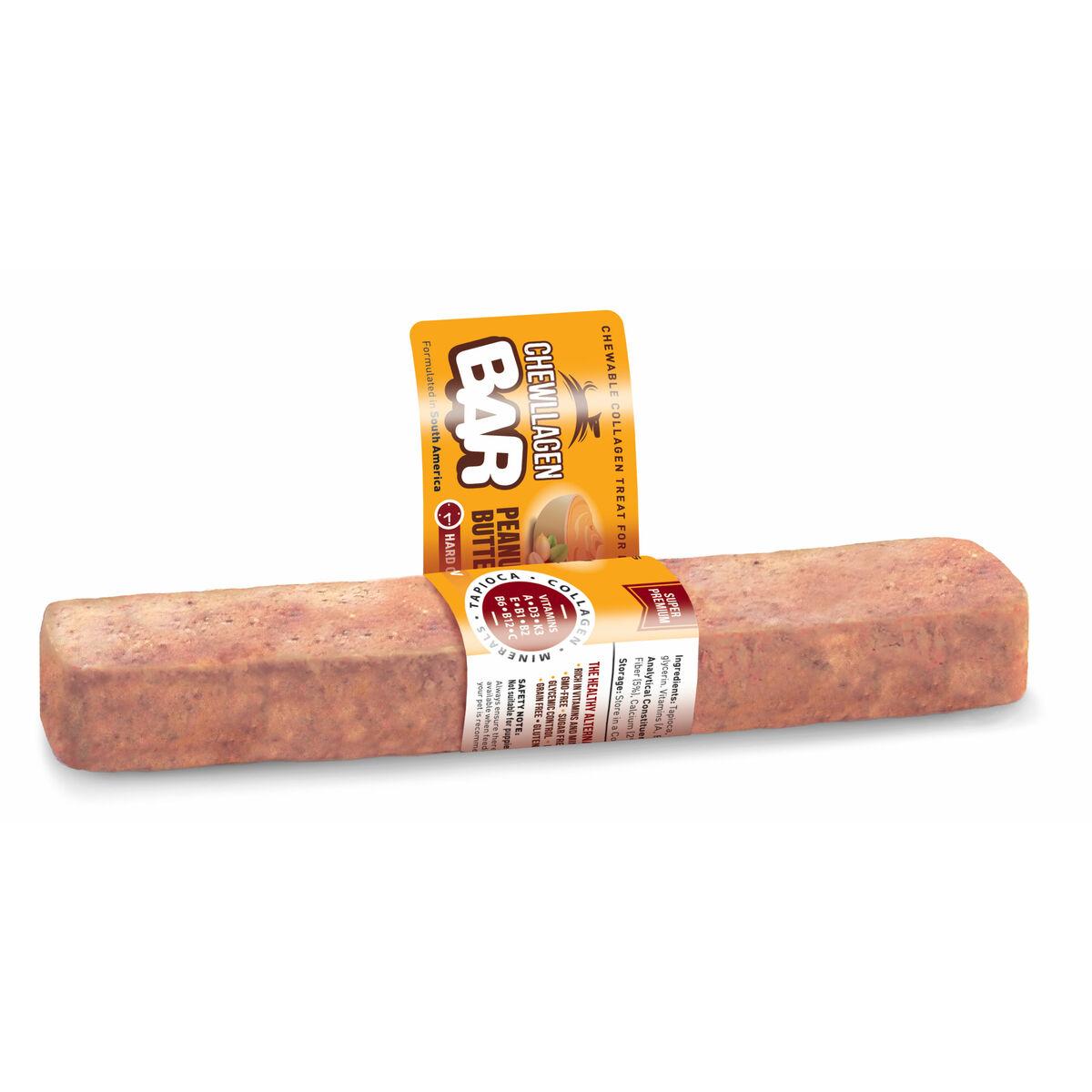 Chewllagen små stænger til hund - jordnøddesmør, 12 stk