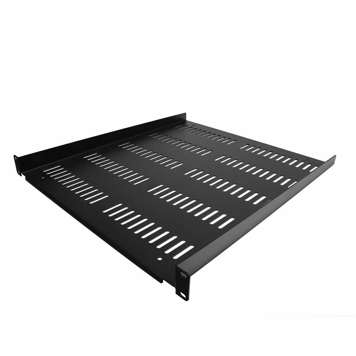 Startech vægmonteret rackhylde 1U, fast - sort (SHELF-1U-20-FIXED-V)