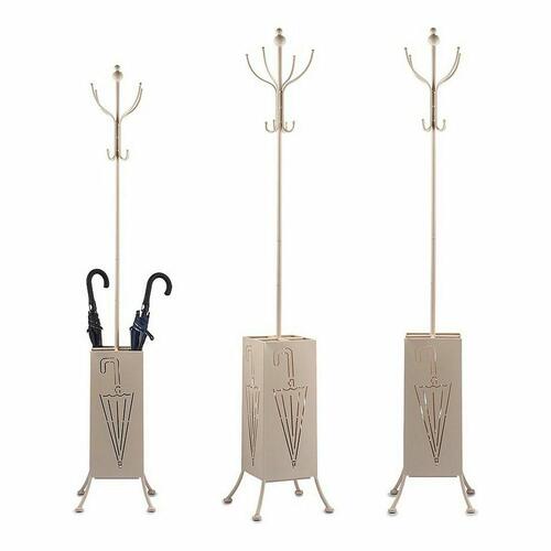 Knagerække Gift Decor Flødefarvet Metal (OUTLET D)