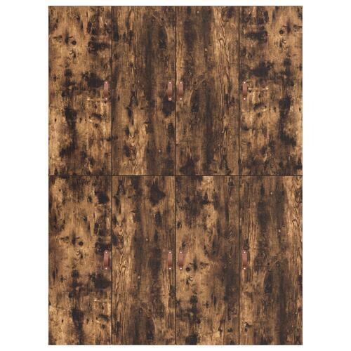 Seng Frame Røget egetræ Massivt egetræ 160 x 200 cm Holdbar