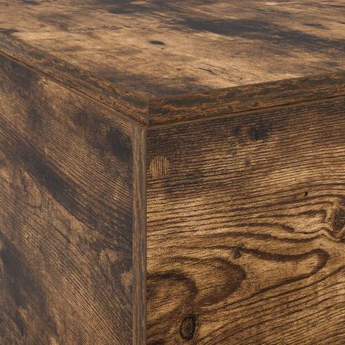 Seng Frame Røget egetræ Massivt egetræ 160 x 200 cm Holdbar
