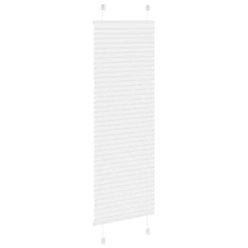 Plisségardin Hvid 50x150 cm Stofbredde 49,4 cm Polyester (OUTLET A)