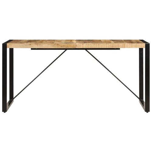 Spisebord 160 x 80 x 75 cm massivt mangotræ