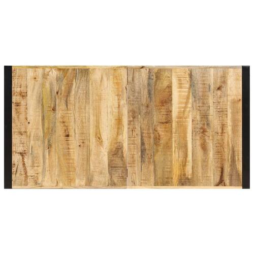Spisebord 160 x 80 x 75 cm massivt mangotræ