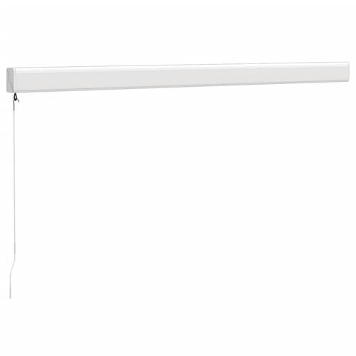 Foldemarkise manuel betjening 3,5x2,5 m stof aluminium creme