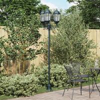 Have Lyssøjle 3-Lampe E27 Grøn 220 cm Aluminium
