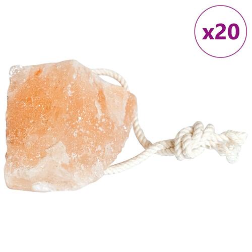 Dyr & Kæledyr Pink Himalaya Salt Varieret størrelse, cirka 10 cm