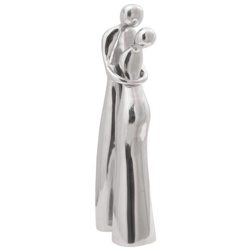 Skulptur i Sølv 10x16x49 cm i Aluminium