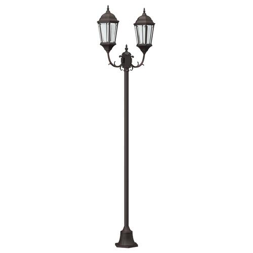 Have Lyskilde Post 2-Lampe E27 Bronze 220 cm Aluminium