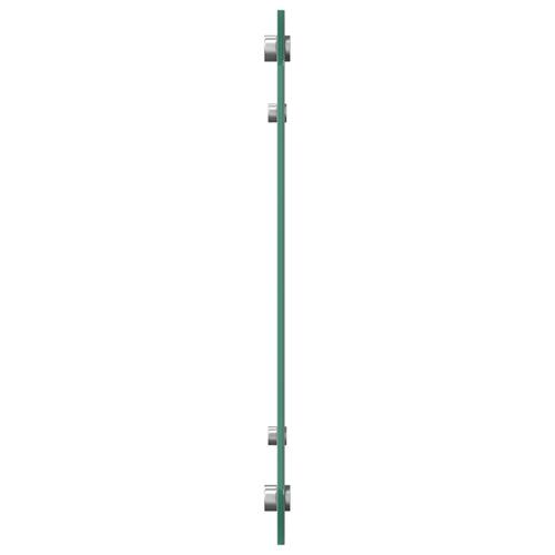 Køkken Bagplade Lys Grå 90x40x0,6 cm Hærdet Glas