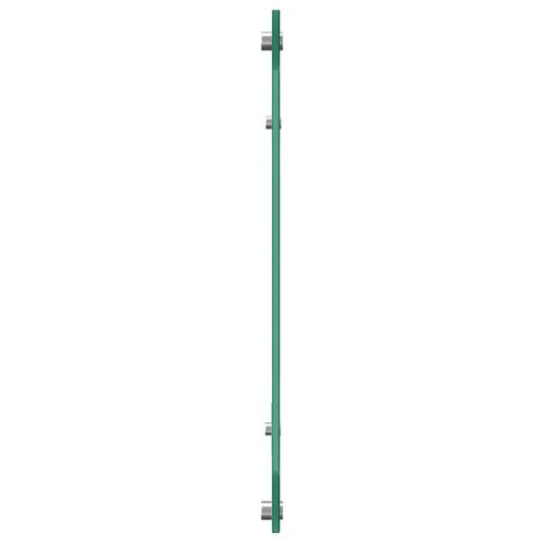 Køkken Bagrude Mørkegrå 120x40x0,6 cm Hærdet Glas