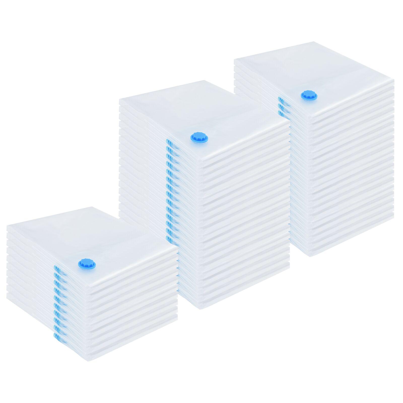 Vakuumopbevaringsposer, 50 pakker, 100x80 cm