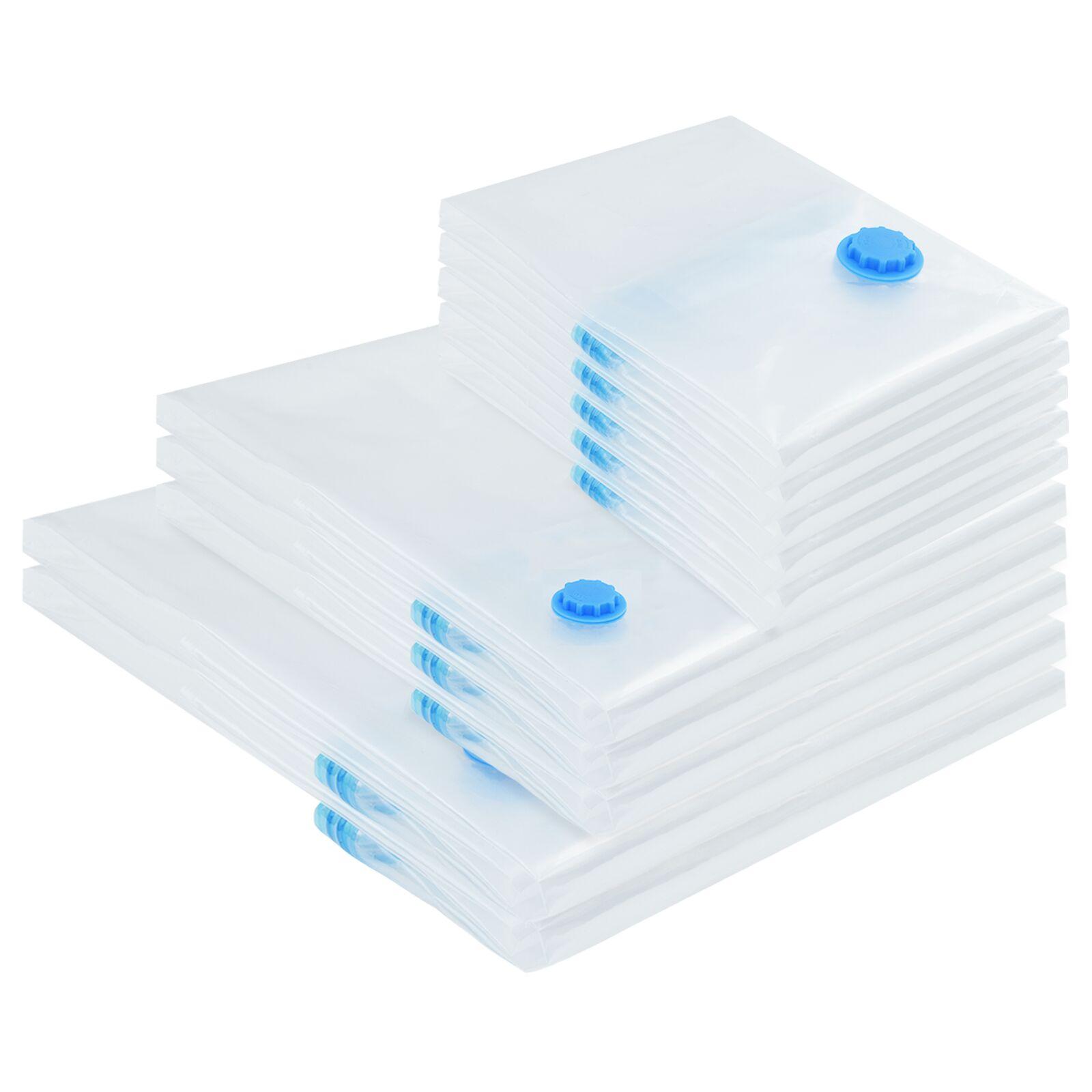 Vakuumopbevaringsposer - Sæt af 10 i 3 størrelser