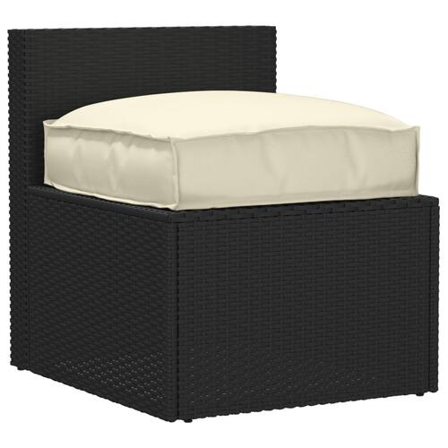 Udendørs Pude Cremefarvet Polyester 50x50 Vandafvisende Pude