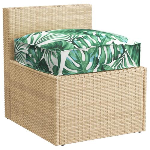 Udendørs Pude Grøn Polyester 50 x 50 x 12 cm Mønster Pude