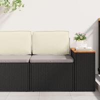 Udendørspude Cremefarvet Polyester 60 x 40 x 12 cm