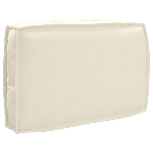 Udendørspude Cremefarvet Polyester 60 x 40 x 12 cm