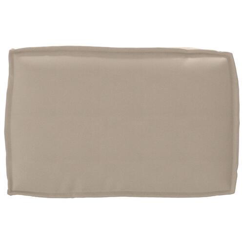 Udendørs Pude Taupe Polyester 60 cm x 40 cm x 12 cm