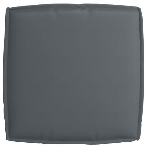 Udendørs pude Antracit Polyester 60 cm x 60 cm Aftagelige covers