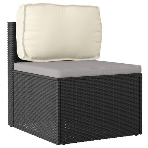 Puder Cremefarvet Bomuld 70 x 12 x 40 cm Rektangulær