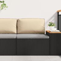 Puder Beige Polyester 70 x 12 x 40 cm Vandafvisende Beige pude