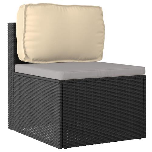 Puder Beige Polyester 70 x 12 x 40 cm Vandafvisende Beige pude