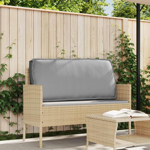 Udendørs Pude Grå Polyester 120 x 12 x 40 cm Vandafvisende