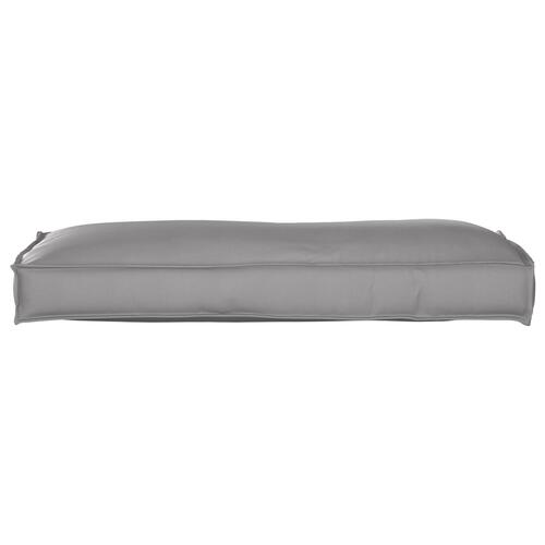 Udendørs Pude Grå Polyester 120 x 12 x 40 cm Vandafvisende