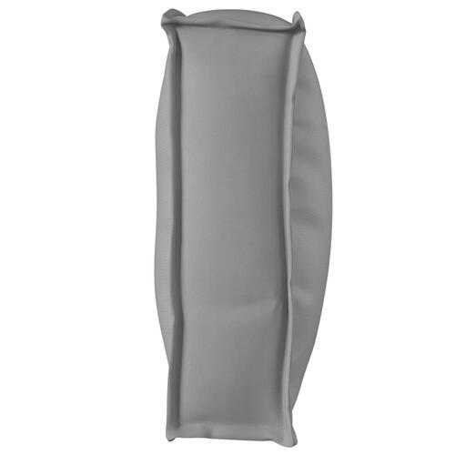 Udendørs Pude Grå Polyester 120 x 12 x 40 cm Vandafvisende