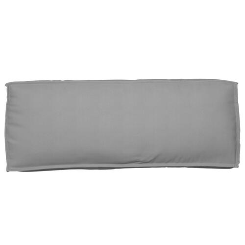 Udendørs Pude Grå Polyester 120 x 12 x 40 cm Vandafvisende